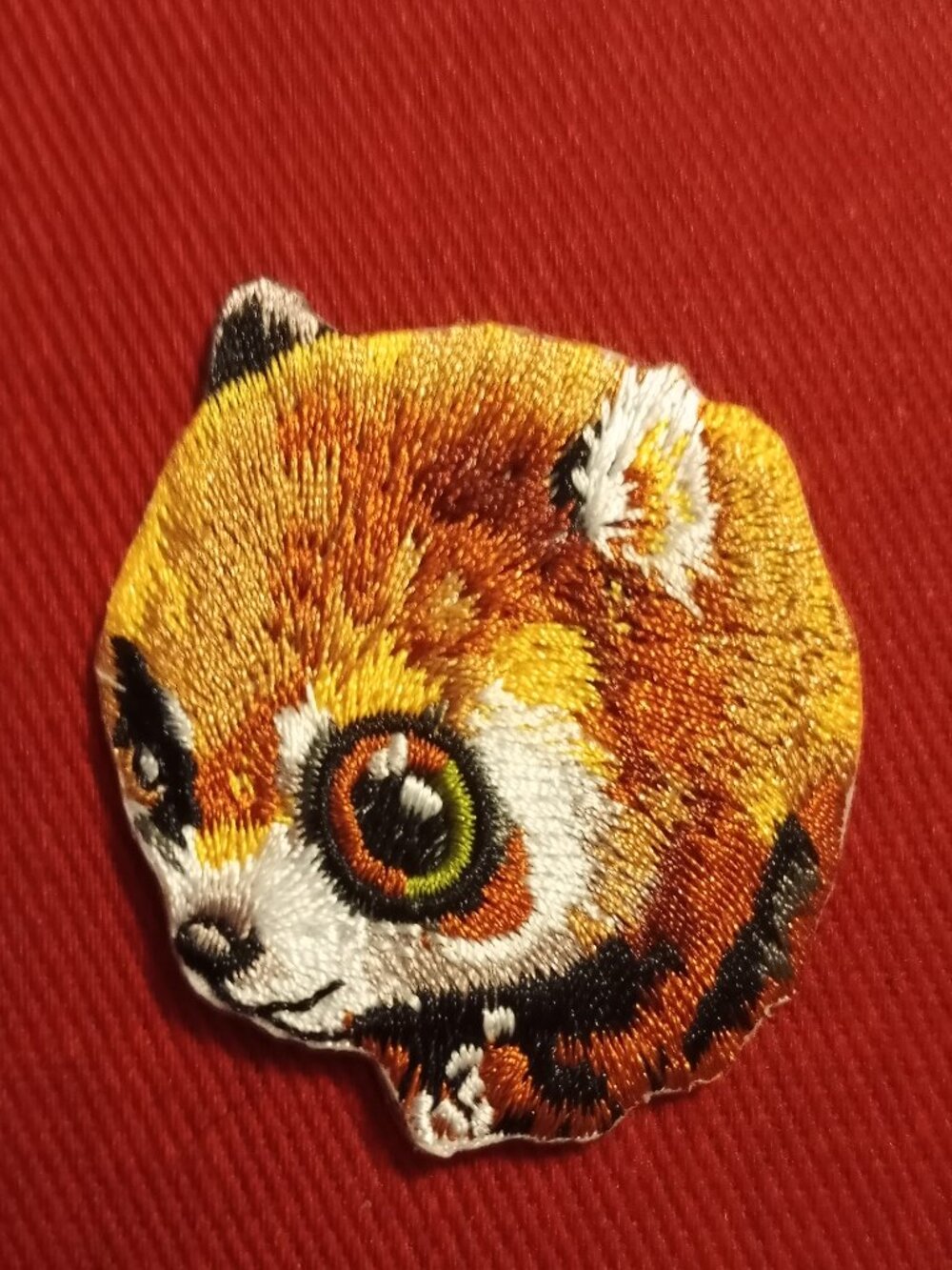 Embroidered sugar glider iron on patch